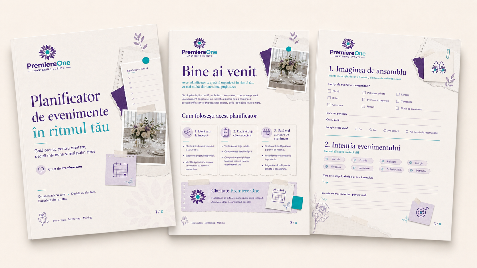 Planificator de evenimente Premiere One